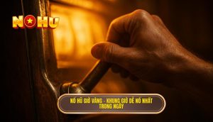 nổ hũ giờ vàng – khung giờ dễ nổ nhất trong ngày
