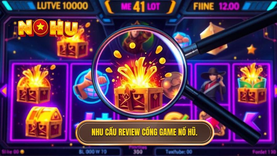 Review các cổng game nổ hũ mới: Toàn cảnh thị trường và cẩm nang chọn lựa 1 1. Nhu cầu review cổng game nổ hũ.