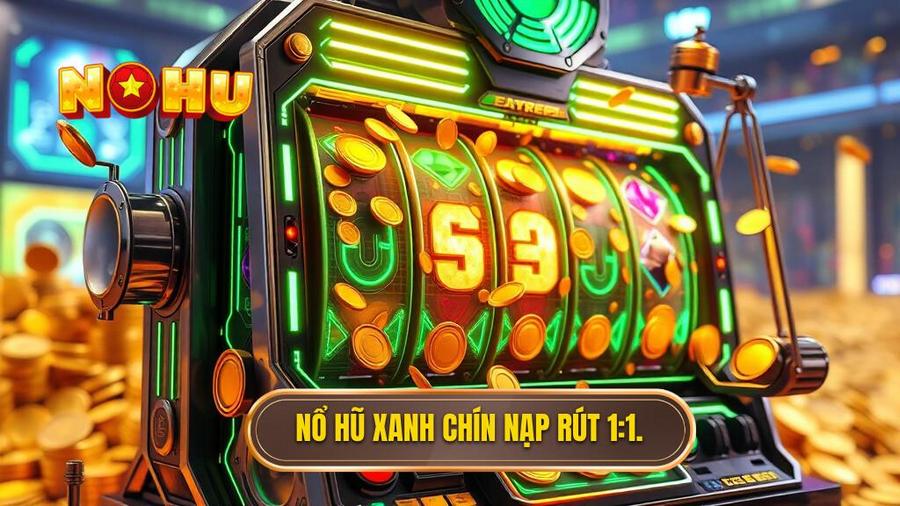 Nổ hũ xanh chín nạp rút 1:1 – Đỉnh cao giải trí và cơ hội làm giàu tại NỔ HŨ 1 1. Nổ hũ xanh chín nạp rút 1_1.
