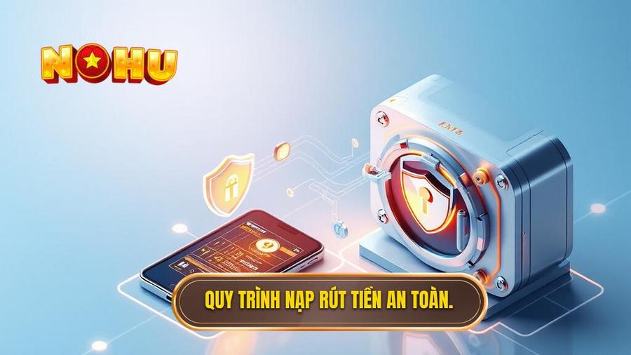Cổng Game Nổ Hũ Bảo Mật Tuyệt Đối: Tiêu Chí Vàng Cho Người Chơi Thời Đại Số 3 3. Quy trình nạp rút tiền an toàn.